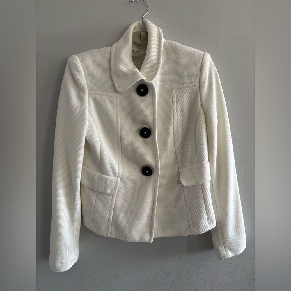 Marks & Spencer Cream Women's Blazer